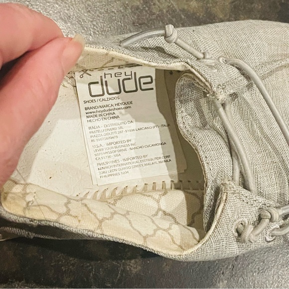 Gray Hey Dude Shoes Kids - Picture 4 of 6